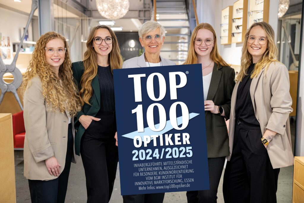 Team Fischer mit Top 100 Logo